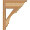 Ekena Millwork Olympic Rough Sawn Traditional Outlooker, Western Red Cedar, 8"W x 18"D x 22"H OUT08X18X22OLY01RWR - alternate 3